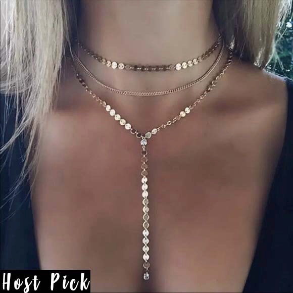 Jewelry - • Alexis • Layered Baubles Necklace